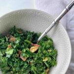 Kale Salad with Bacon and Olive Oil Vinaigrette