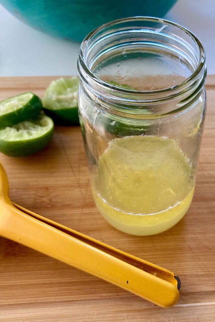 Lime dressing