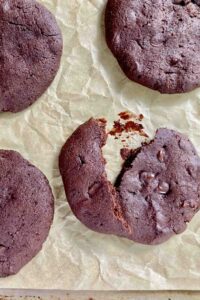 gooey date sweetened chocolate cookie
