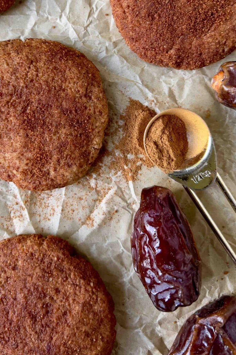 snickerdoodle, dates, and cinnamon