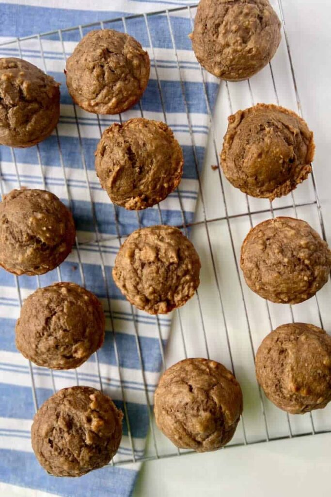 Whole Wheat Banana Muffins