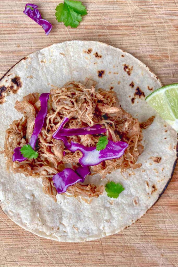 Instant Pot Shredded Chicken Tacos