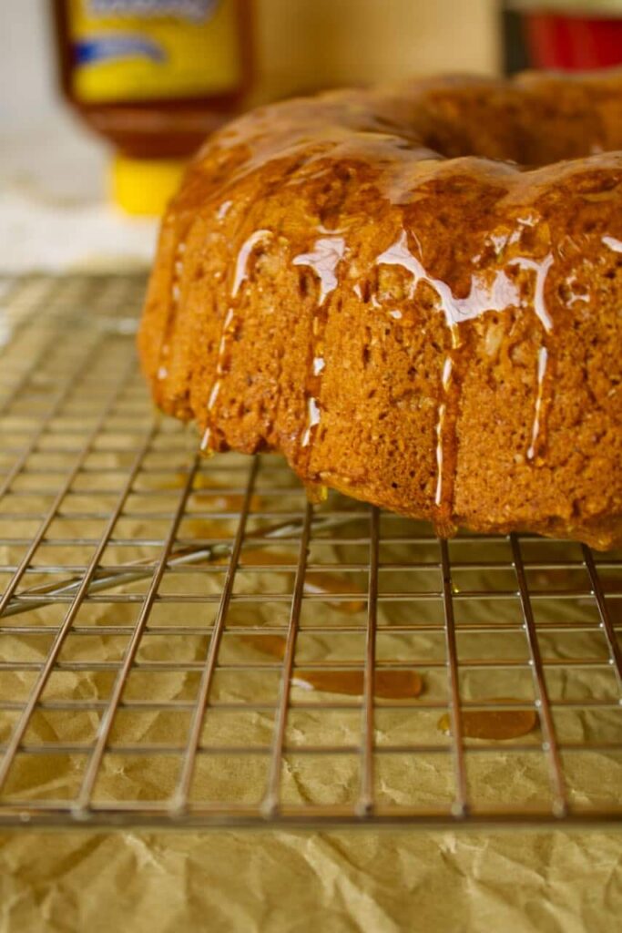 Oats and Honey Bundt Cake