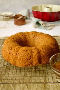 Oats and Honey Bundt Cake