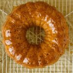Oats and Honey Bundt Cake