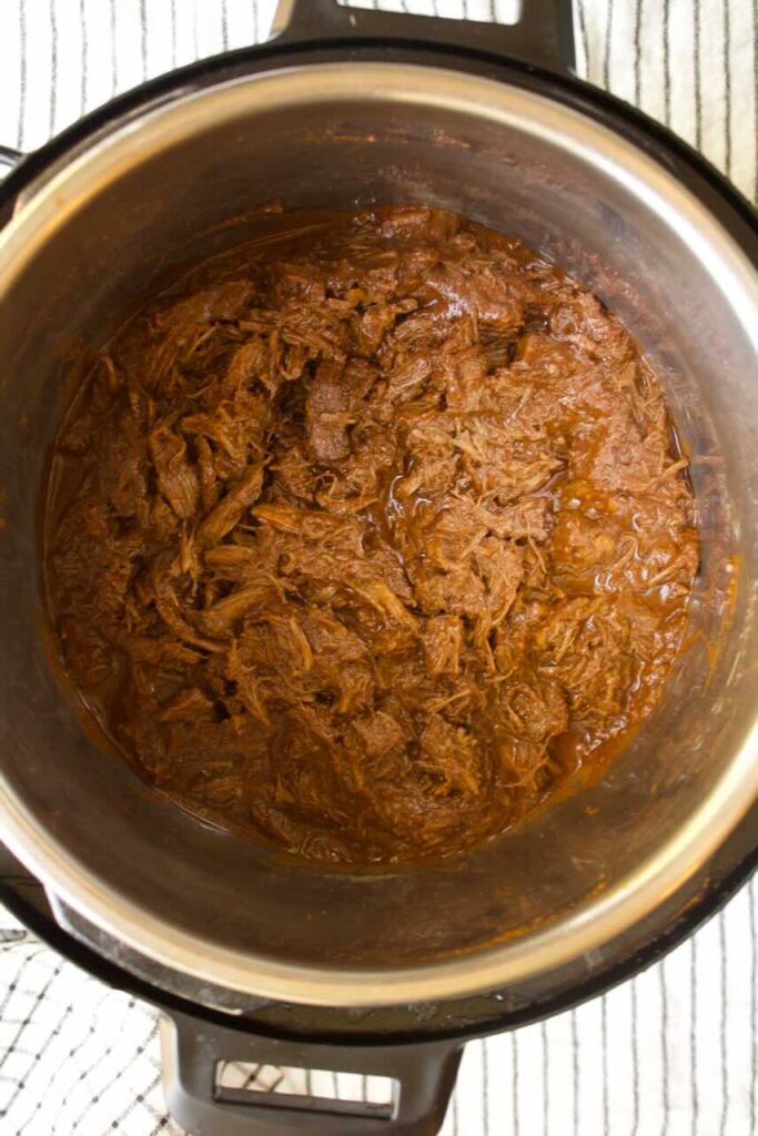 Instant Pot Shredded Beef (Only 7 Ingredients!)