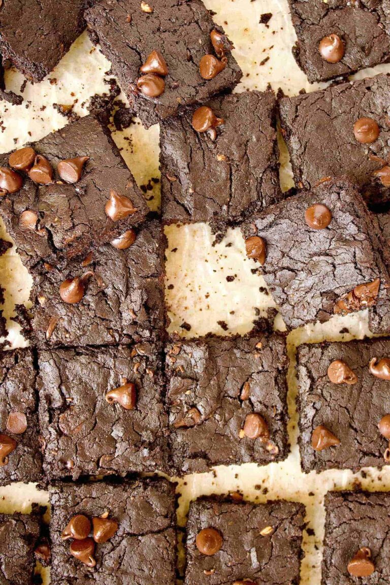 Super Fudgy Brownies (Gluten Free, Sugar Free, Vegan)