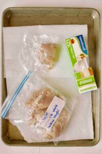 how to freeze chicken the right way