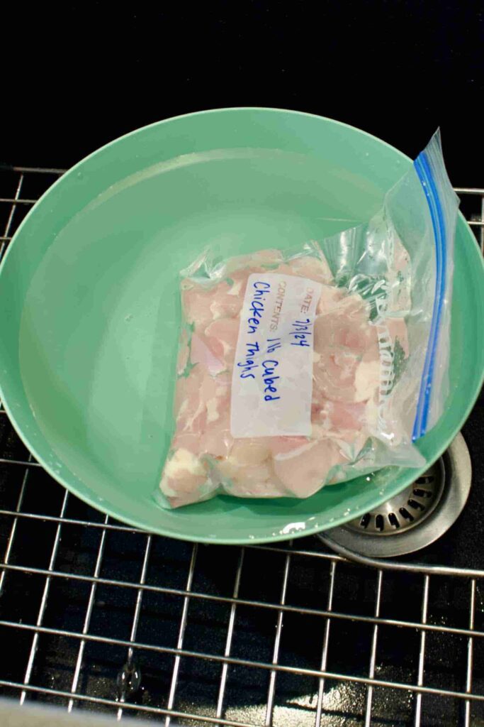how to freeze chicken the right way