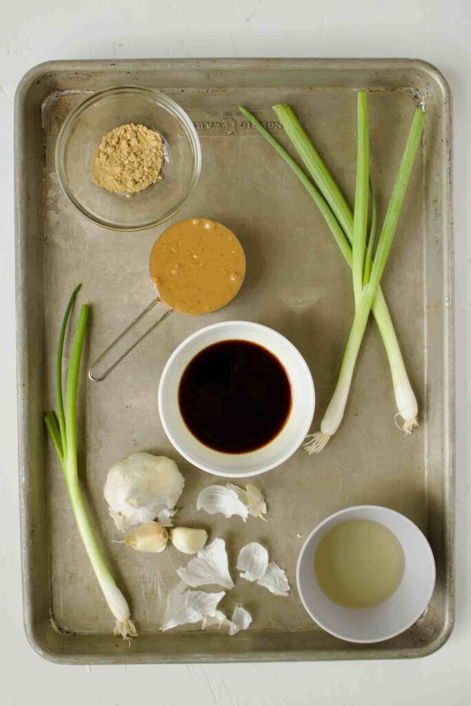 Peanut Sauce ingredients