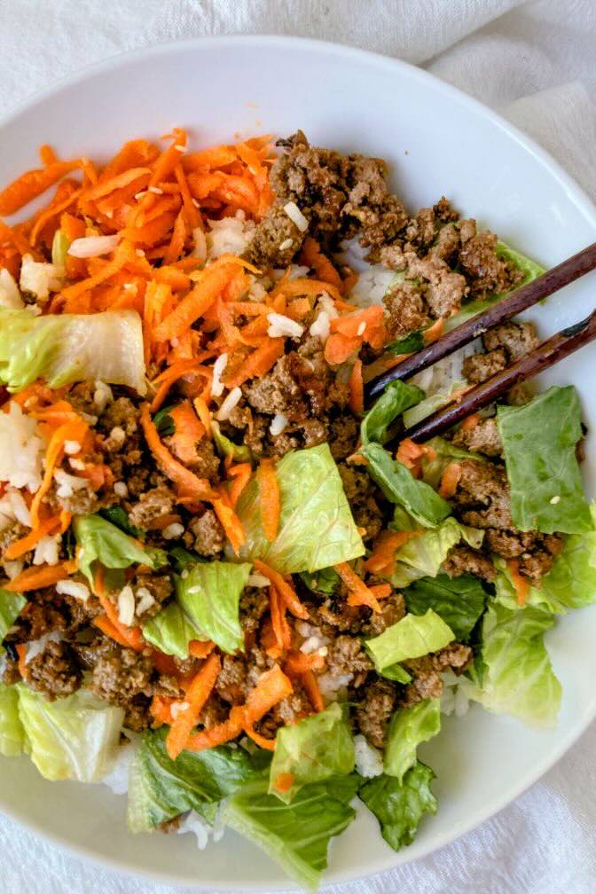 30 Minute Ground Beef Bulgogi