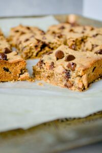 Chocolate Chip Peanut Butter Oat Bars