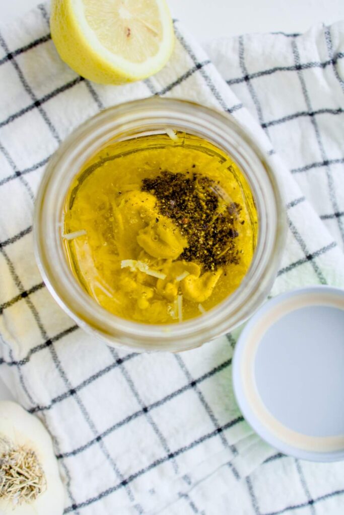 Lemon Parmesan Dressing