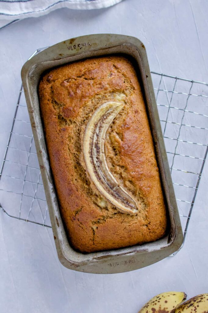 Eggless Spelt Banana Bread