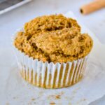 Easy Eggless Pumpkin Muffins