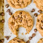 Healthy Pumpkin Chocolate Chip Date Cookies