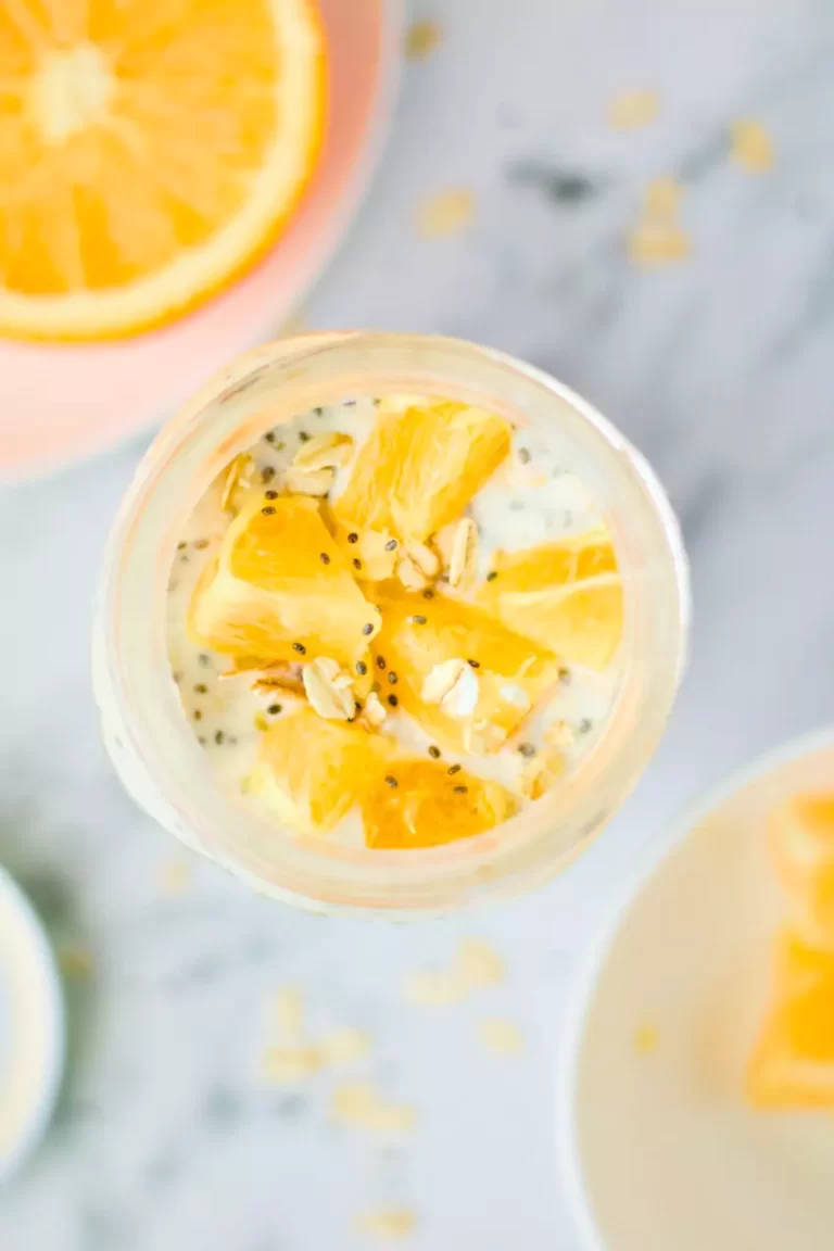 Orange Overnight Oats