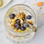 Lemon Blueberry Chia Seed Pudding