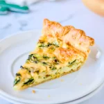 Spinach and Cheddar Quiche