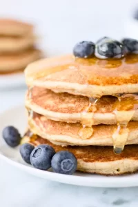 Whole Wheat Cottage Cheese Pancakes