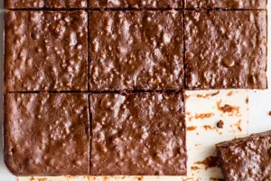 Fudgy Date Brownies