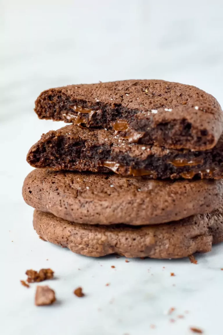 Whole Wheat Chocolate Fudge Cookies