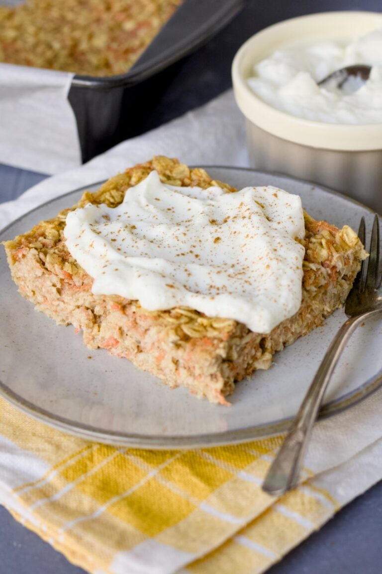 Baked Carrot Cake Oatmeal