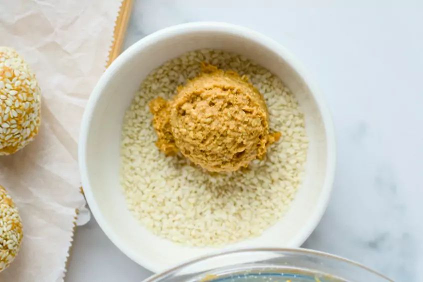 Pumpkin Tahini Energy Balls