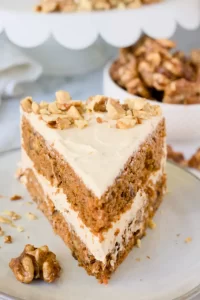 Date Sweetened Carrot Cake