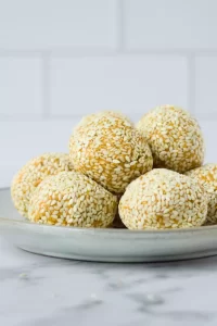 Pumpkin Tahini Energy Balls