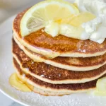 Healthy Lemon Ricotta Pancakes