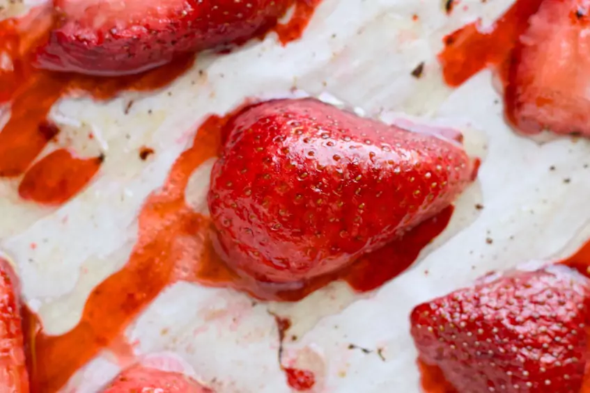 Roasted Strawberry Balsamic Vinaigrette