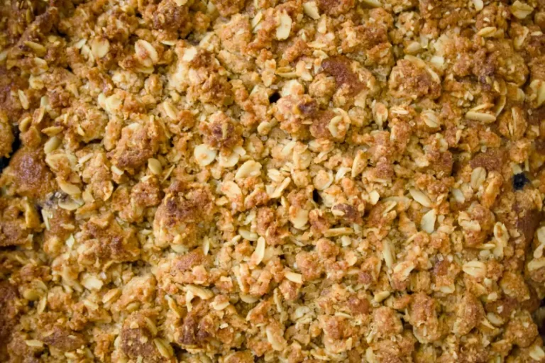 Whole Wheat Brown Sugar Crumb Topping