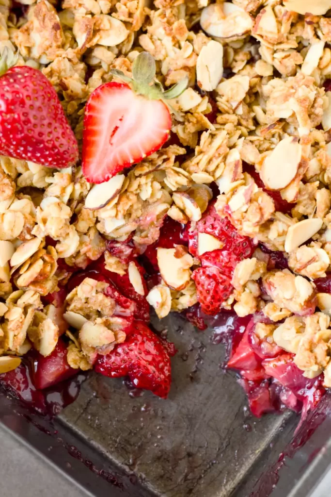 Easy Strawberry Crisp