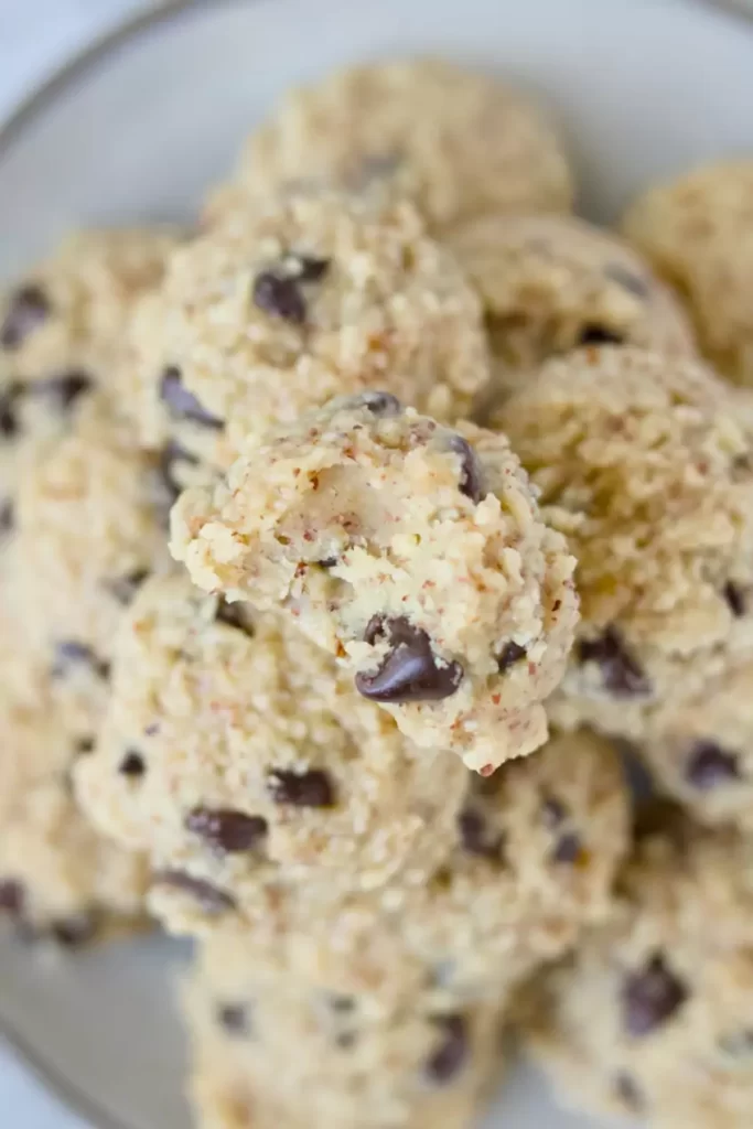 Chocolate Chip Cookie Dough Energy Balls