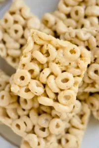 Brown Butter Cheerio Marshmallow Treats