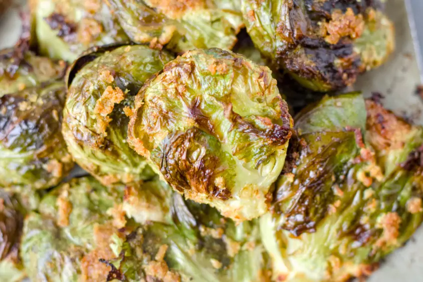 Smashed Brussels Sprouts