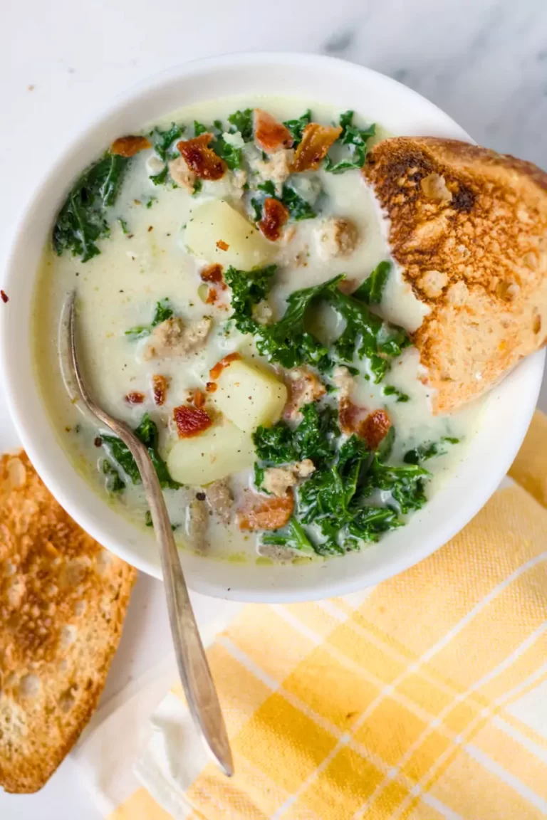 Zuppa Toscana with Italian Turkey Sausage
