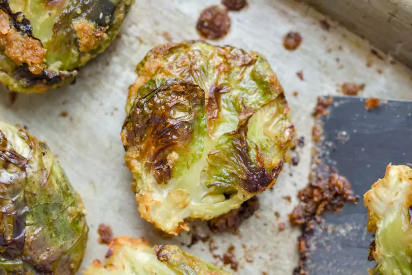 Smashed Brussels Sprouts