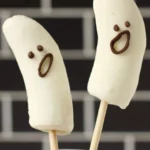 Ghost Banana Pops