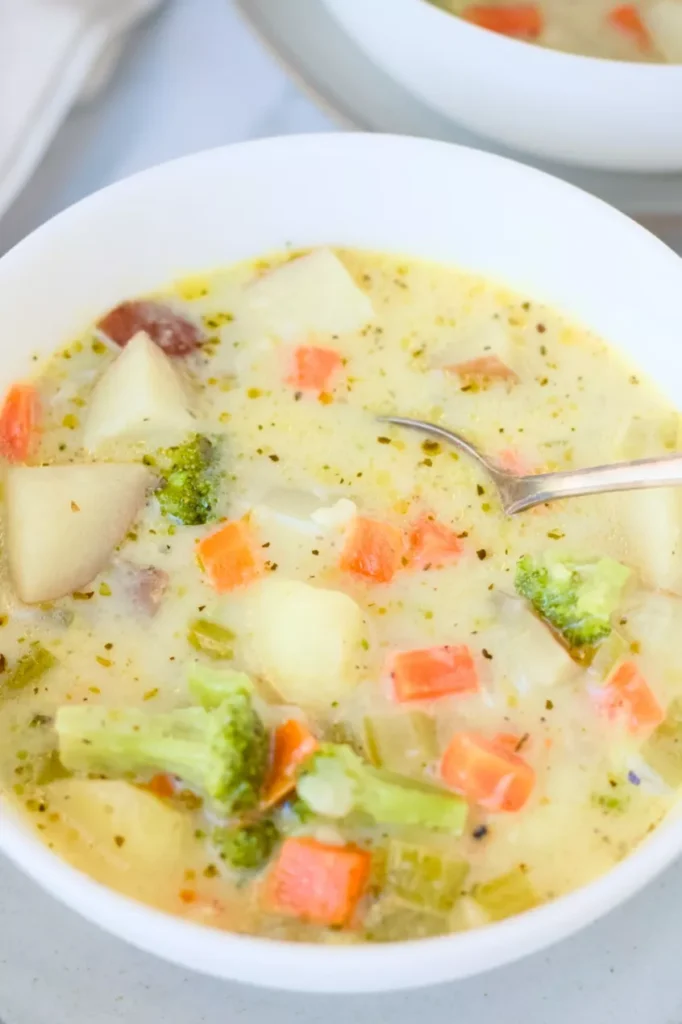 Creamy Vegetable Soup Recipe