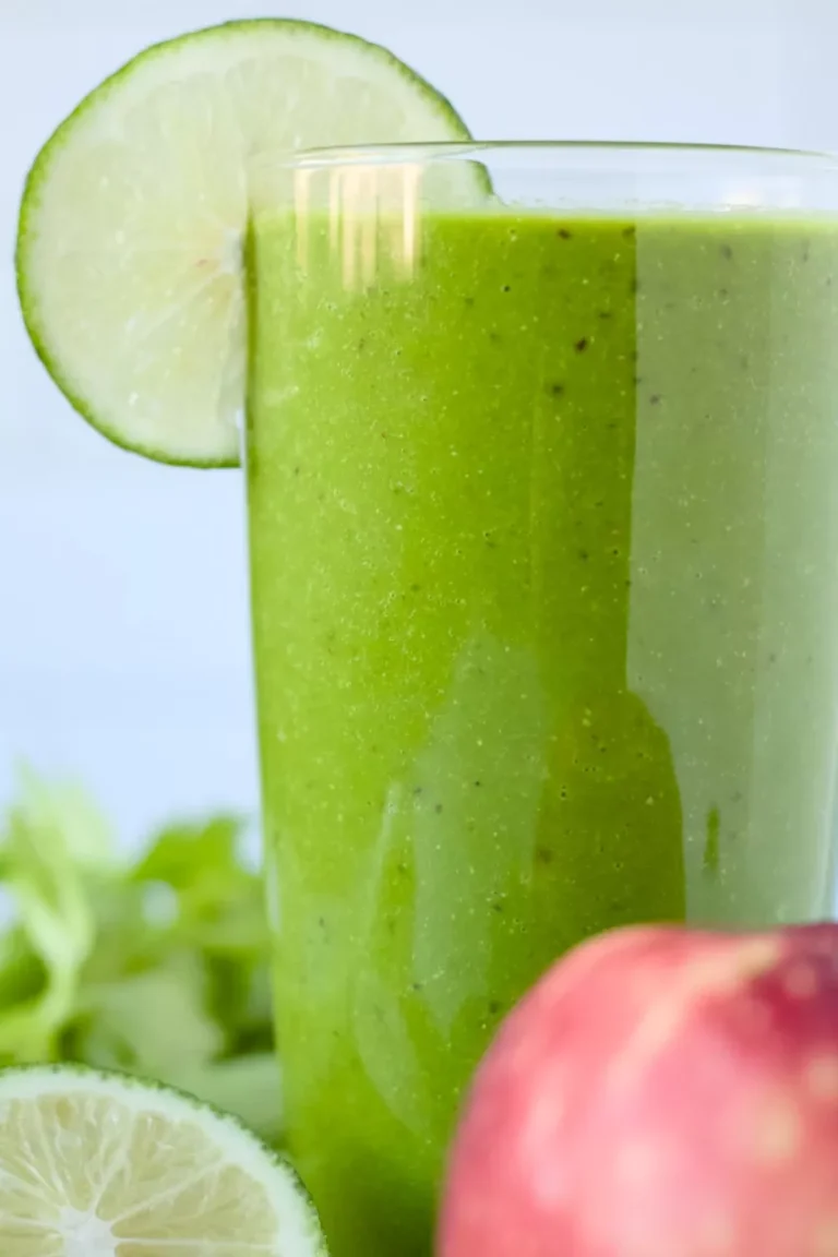 Lime and Ginger Green Smoothie