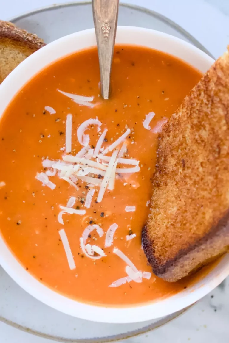 Tomato soup with canned tomatoes