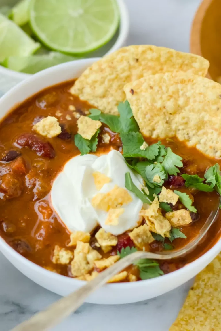 easy one pot vegetarian chili